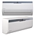 Electrolux Fusion Evo EACS-07HFE/N3 7K BTU Air Conditioner 3D model small image 2