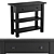 Compact Console Table for Small Spaces 3D model small image 1