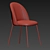 Modern Minimalist Dining Chair 3D model small image 5
