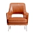 Ultimate Comfort Lounge Chair 3D model small image 2