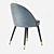 Elegant Eichholtz Cooper Dining Chair 3D model small image 4