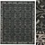 Vintage Isla Oushak Hand-Knotted Rug 3D model small image 1