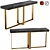 Starfall Console Table: Sleek and Stylish Design 3D model small image 1