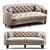 Coaster Avonlea Contemporary Sofa 3D model small image 1