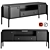 Dantone Le Visage TV Cabinet: Elegant and Functional 3D model small image 1