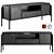 Dantone Le Visage TV Cabinet: Elegant and Functional 3D model small image 4