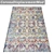 Luxury Set of 3 High-Quality Carpets 3D model small image 4