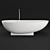 Luxury iS tone Freestanding Bath 3D model small image 1