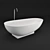 Luxury iS tone Freestanding Bath 3D model small image 3