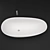Luxury iS tone Freestanding Bath 3D model small image 5