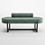 Sleek and Modern Sigmund Bench 3D model small image 2