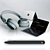 Dual Surface Earbuds & Stylus 3D model small image 5