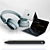 Dual Surface Earbuds & Stylus 3D model small image 11