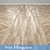 Natural Wood Flooring - 36 inches 3D model small image 1