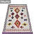 Luxury Rug Set: 3 High-Quality Textures 3D model small image 2