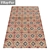 Premium Textured Carpets Set 3D model small image 2