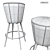 Sleek and Stylish Bar Stool 3D model small image 3