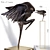 Bronze Angel of Freedom Sculpture 3D model small image 1