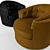 Eichholtz Swivel Armchair: Music Hall 3D model small image 2