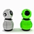 Colorful Hi-Tech Robot: 3DS Max with V-Ray 3D model small image 4
