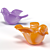 Title: Ceramic Bird Figurines 3D model small image 1