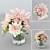 Vibrant Dahlias in a Vase 3D model small image 2