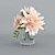 Vibrant Dahlias in a Vase 3D model small image 4