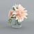 Vibrant Dahlias in a Vase 3D model small image 5