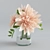Vibrant Dahlias in a Vase 3D model small image 9