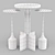 Modern Glam: Marble & Brass Side Table with Hudson Drink Table - Set 01 3D model small image 2