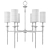 Elegant Amherst Chandelier 3D model small image 2