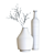 Modern Ceramic Vases: Euclid & Scoville 3D model small image 2