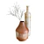 Modern Ceramic Vases: Euclid & Scoville 3D model small image 5