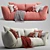ComfortMax Floor Sofa - Anis 3D model small image 1