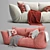 ComfortMax Floor Sofa - Anis 3D model small image 2