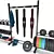 Ultimate Gym Tools Set 3D model small image 2