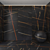 Elegant African Laurent Marble Tiles 3D model small image 1