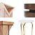 Modern Side Tables Set - Vol.04 3D model small image 3