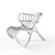 Nature-inspired Sika Design Fox Chair 3D model small image 2