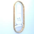 Elegant Ash Capsule Oval Mirror 3D model small image 3