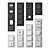 Gira Esprit Glass & Esprit Glass C Set: Switches, Sockets, Electronics 3D model small image 5