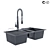 Versatile Sink Collection: 6-in-1 Design 3D model small image 9