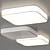 Penta Slide Square: Stylish Ceiling Luminaires 3D model small image 4