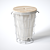 Modern Laundry Basket with Wooden Lid 3D model small image 1