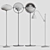 Gubi Floor Lamps: Sleek & Stylish Lighting 3D model small image 3