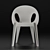 EcoStack Armchair: Recycled, Outdoor 3D model small image 3