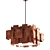 Sonneman Cityscape Chandelier: Stunning High-Quality Interior Lighting 3D model small image 1