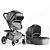 Babyfond Pram Stroller: Stylish and Convenient 3D model small image 3