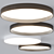 Sleek UP 4442 LED Ceiling Light 3D model small image 1