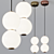 Formagenda Pearls E Suspension - Stylish Hanging Lamp 3D model small image 1